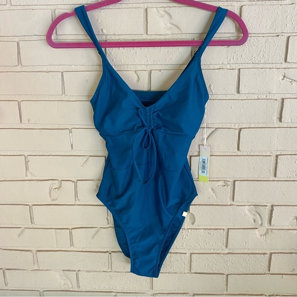 NEW Summersalt size 4 The Cinched one piece swimsuit Vacation Beach Resort Wear - Picture 3 of 11